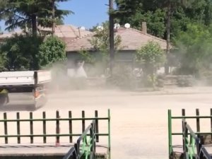 Altyapı Ve Kanalizasyon Çalışması Mahalleyi Toza Boğdu