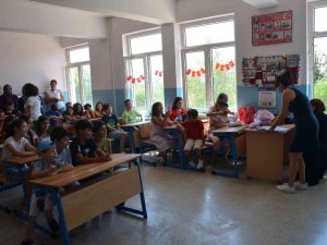 Didim’de Öğrencilerin Karne Sevinci