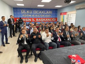 Ülkü Ocakları Mersin İ̇l Başkanlığında Görev Dağılımı Yapıldı