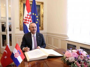 Bakan Çavuşoğlu, Hırvatistan Başbakanı Plenkovic İle Görüştü
