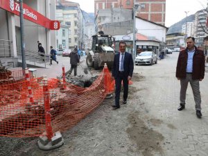 Maçka’da Doğalgaz Çalışmaları Yeniden Başladı