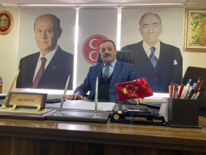 Mhp Erzurum İ̇l Başkanı Karataş: “Kendisine Ait Olmayan Kanatlarla Yükselen Bir Kuşun Akıbeti, Burnunun Üstüne Yere Çakılmaktır”