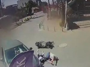 Baba Ve Oğlu Ölümden Kıl Payı Kurtuldu