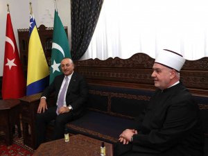Çavuşoğlu, Bosna Hersek Reis-ul Uleması Hüseyin Kavazoviç İle Görüştü