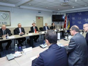 Çavuşoğlu, Bosna-hersek Yüksek Temsilcisi Schmidt İle Görüştü