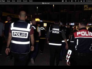 Bursa Polisinden Huzur Denetimi; Toplam 26 Bin 166 Lira Cezai İşlem Uygulandı
