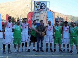 Hakkari’de 3x3 ‘Sokak Basketbol Şampiyonası’ Başladı