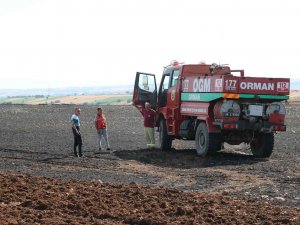 Edirne’de 30 Dönüm Arpa Tarlası Küle Döndü