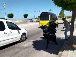 Van Polisi 35 Öğrenciyi Sınava Yetiştirdi
