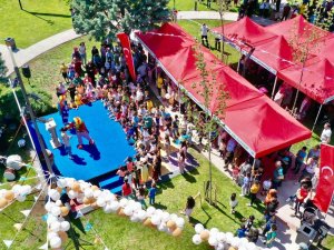 Aksaray’da Fatih Millet Bahçesi Açıldı