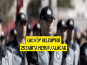 Zabıta memuru alım ilanı