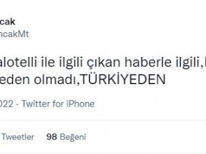 Başkan Sancak’tan Balotelli Açıklaması