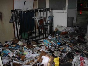 Çocukların Çakmakla Oyunu Okulu Yaktı, O Anlar Kameraya Yansıdı