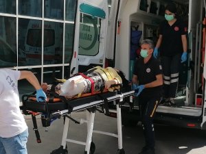 Meyve Toplamak İçin Çıktığı Ağaçtan Düşen Kadın Yaralandı