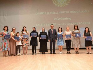 Denizli’de 473 Etwinning Sertifikası Törenle Verildi