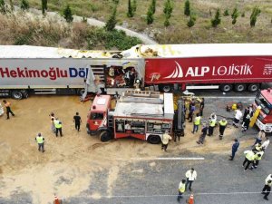 Kuzey Marmara’da 2 Tır Çarpıştı: 1 Ölü