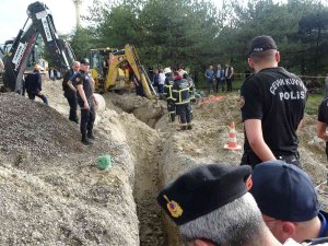 Kütahya’da Yol Çalışmasında Göçük: 1 Ölü, 1 Yaralı