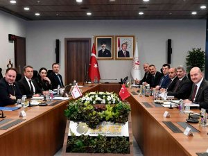 İ̇çişleri Bakanı Soylu, Kktc’li Mevkidaşı Öztürkler İle Bir Araya Geldi