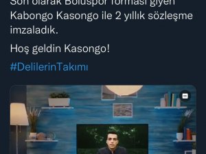 Sakaryaspor, Kabongo Kasongo İle 2 Yıllık Sözleşme İmzaladı
