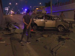 Kayseri’de 6 Araç Alt Geçitte Birbirine Girdi: 4 Yaralı