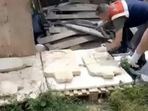 İ̇zinsiz Kazı Yapan Kişi Kendisine Ait Çay Ocağında Yakalandı