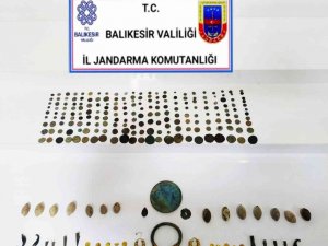 Edremit’te Tarihi Eser Kaçakçılığı Yapan İki Kişi Gözaltına Alındı