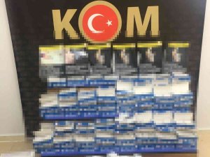 Keşan’da Kaçak Tütünle Doldurulmuş On Binlerce Makaron Ele Geçirildi
