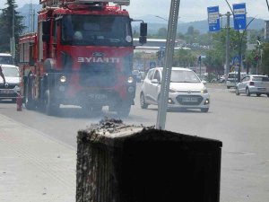 Ordu’da Elektrik Panosu Yangını