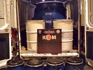 Alanya’da 2 Bin 600 Litre Kaçak Akaryakıt Ele Geçirildi