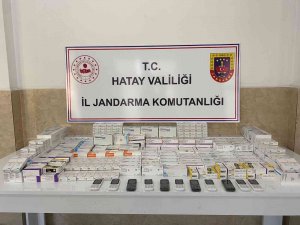 Hatay’da 3,5 Milyon Liralık Kaçak İlaç Ele Geçirildi