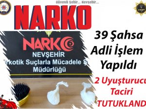 Nevşehir’de Uyuşturucu Operasyonu