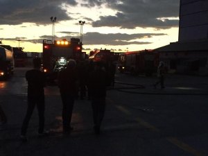 Ankara’da Şeker Fabrikasında Yangın