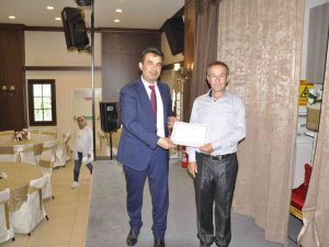 Safranbolu’da Typ Görevi Bitenlere Teşekkür Belgesi