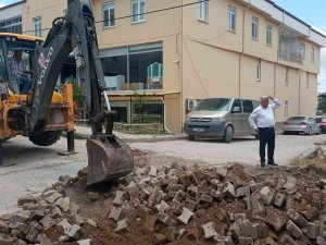 Hisarcık Belediyesinden Zemin Hazırlama Ve Temizlik Çalışması