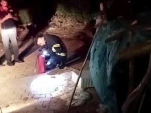 Alev Alan Piknik Tüpü Evi Yakıyordu