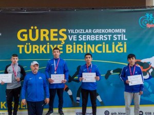 Köyceğizli Güreşçi Emre Baran 52 Kiloda Türkiye Birincisi Oldu