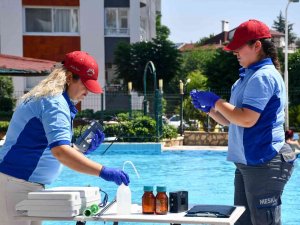Meski̇, Havuz Suyu Analizlerine Devam Ediyor