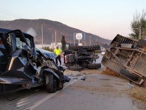 Milas’ta Trafik Kazası: 1 Yaralı