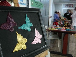 Toplum Ruh Sağlığı Merkezindeki Danışanlar, Çalışmalarını Sergiledi