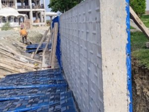 Desenli İstinat Duvarı
