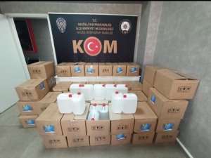 Nazilli’de Bin Litre Etil Alkol Ele Geçirildi