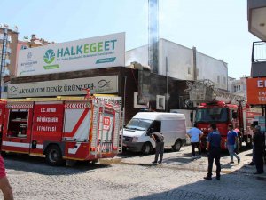 Balık Halindeki Baca Yangını Korkuttu
