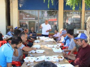 Başkan Çalışkan, Sanayi Esnafıyla Bir Araya Geldi