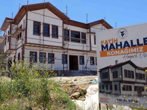 Yozgat Belediyesi Kentin Mimarı Dokusuna Uygun Mahalle Konakları İnşa Ediyor