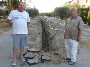 Burhaniye’de Yanlış Kazı Vatandaşları Zora Soktu
