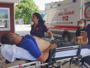 Elektrik Akımına Kapılan İşçi Yaralandı