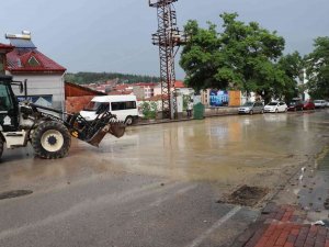 Havza’da Dolu Ve Sağanak
