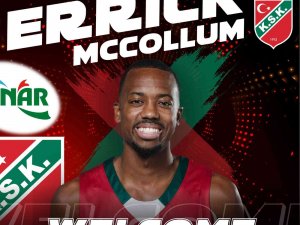 Pınar Karşıyaka, Errick Mccollum’u Kadrosuna Kattı