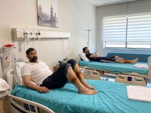 Bakırköy’deki İnşaatta Feci Olay: Baba Oğulun Dizleri Beton Döktükleri Sırada Yandı