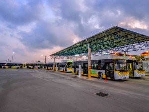 Mersin’de Cng’li Otobüsler İçin Dolum İstasyonu Kuruldu